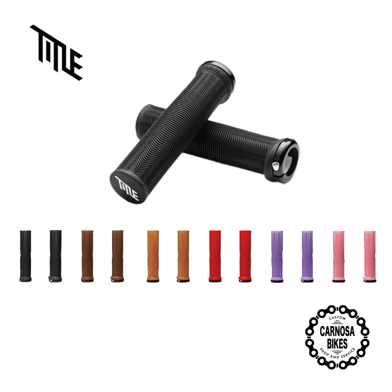 TITLE】LO1 Grips ロックオングリップ | 【CARNOSA BIKES TITLE】LO1 Grips ロックオングリップ | 【CARNOSA BIKES