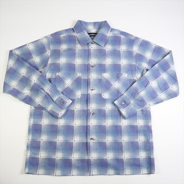 Subculture OMBRE CHECK SHIRT / BLUE