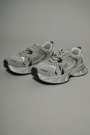 SILVER SNEAKER (BLACK) 2405-42-9036