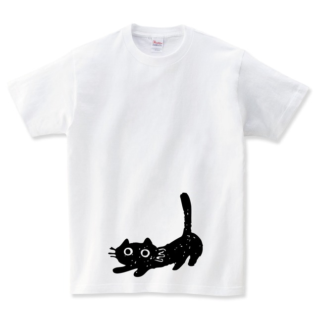 猫のびー Tシャツ メンズ レディース 半袖 大きいサイズ
