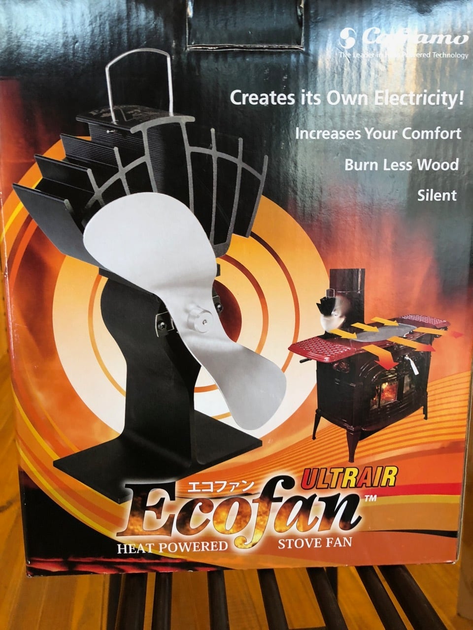 エコストーブ ファン Caframo Ecofan ULTRAIR 800JP 【公式通販】 エコストーブ ファン Caframo Ecofan ULTRAIR 800JP 【公式通販】