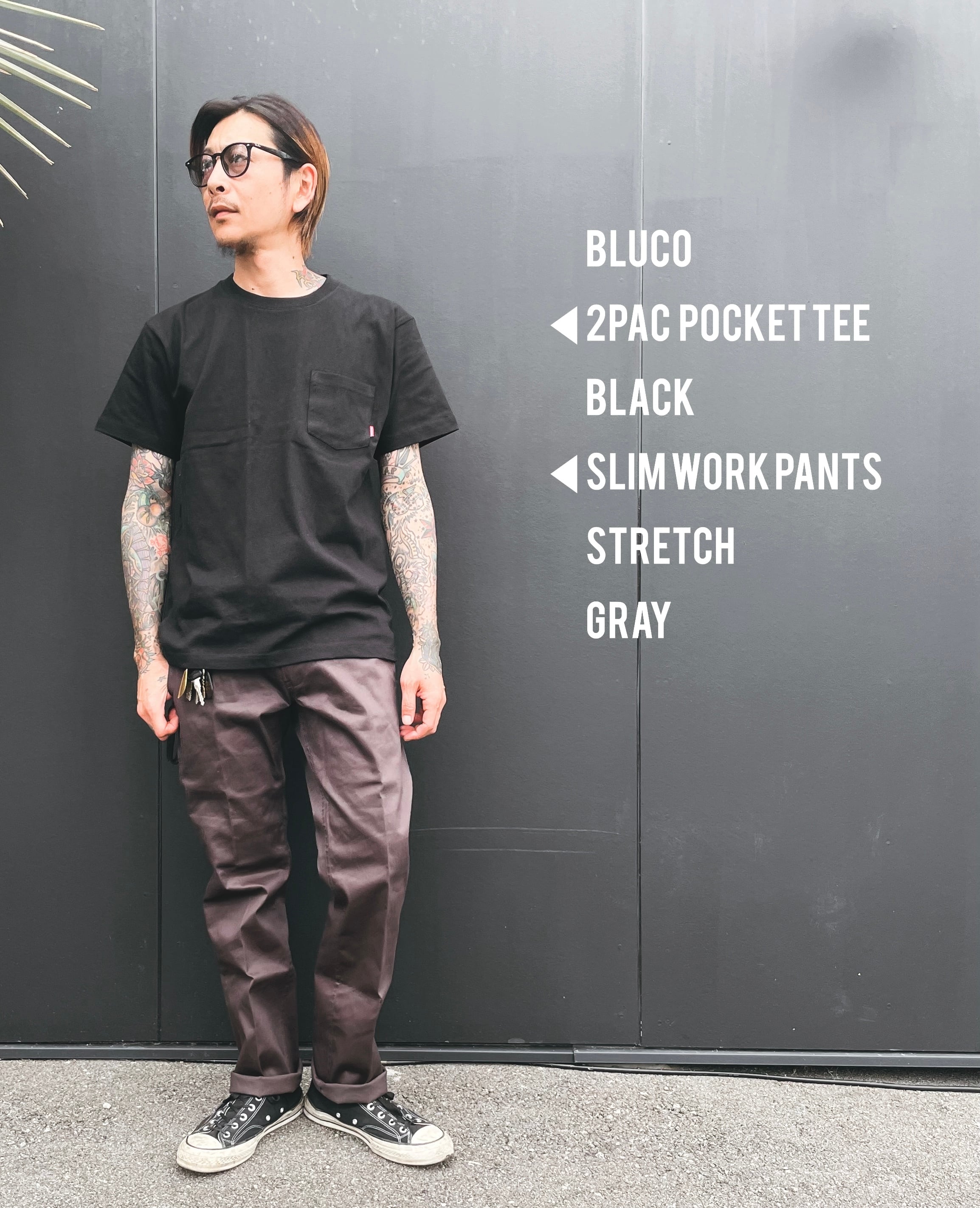 BLUCO WORK GARMENT ブルコ WORK PANTS - ワークパンツ