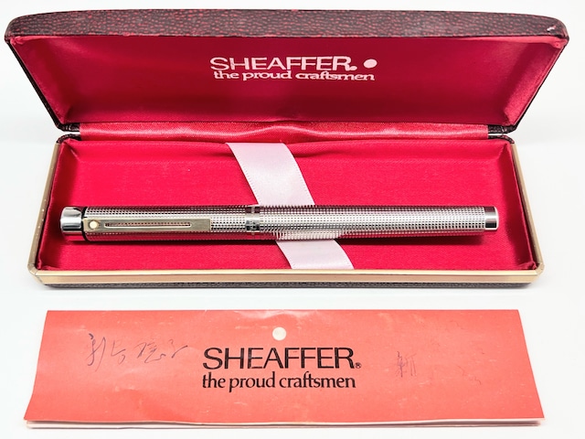 1977　シェーファー タルガ １０１０ Ｘ ダイヤモンドスクエア　SHEAFFER Targa 1010 X　（中字）　23K　　　　　02819