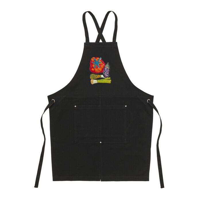 salad apron black 00008