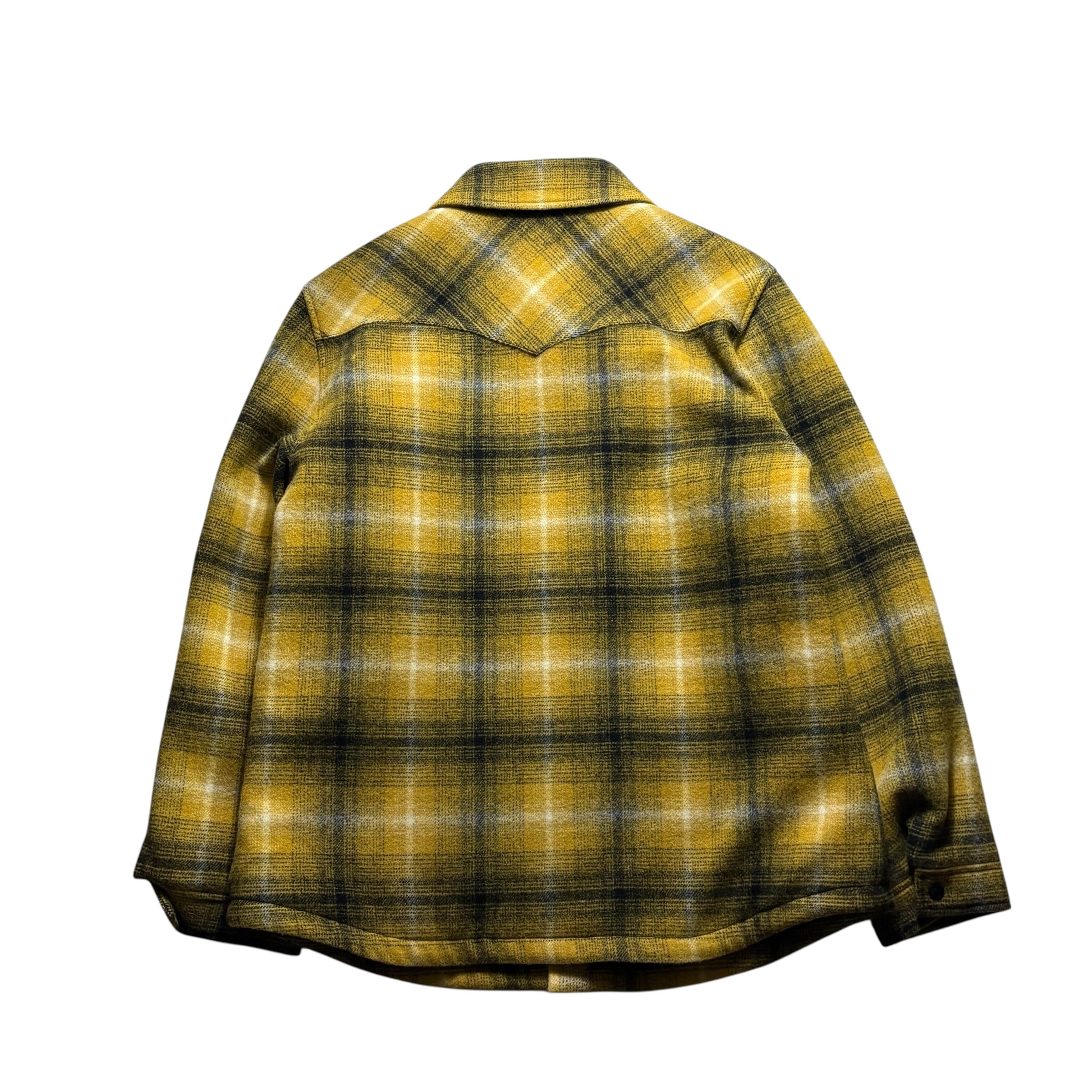 2021AW CELINE by Hedi Slimane ombre check wool quilting