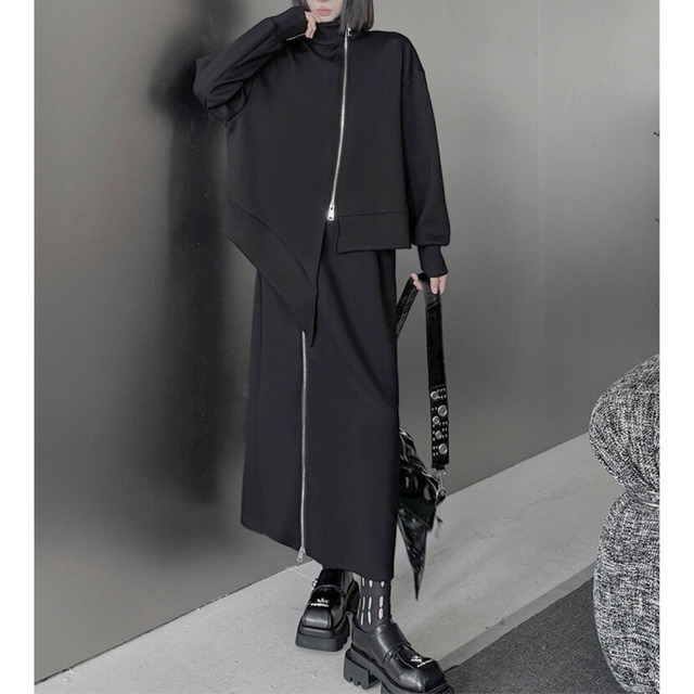 Zipper sweatshirt C0582