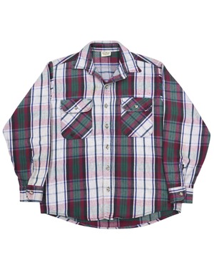90s FIVE BROTHER flannel shirt M