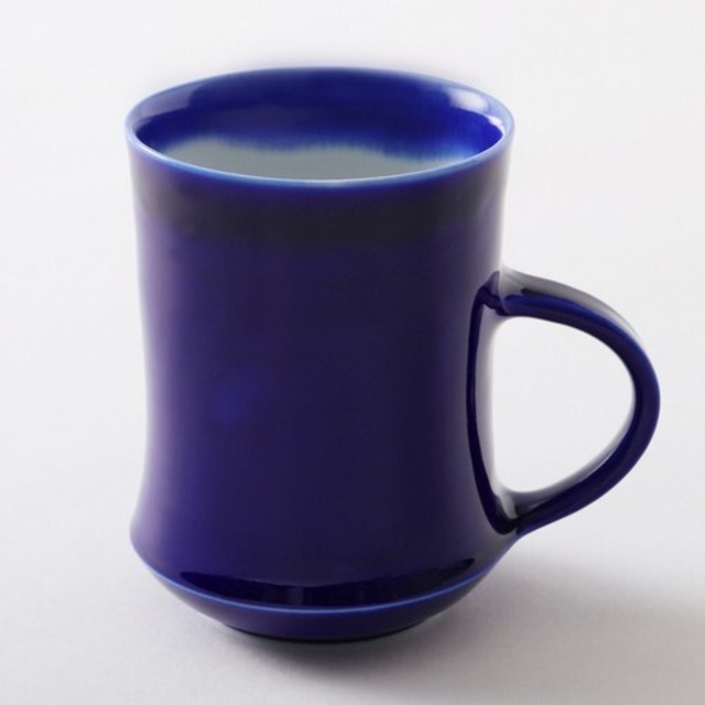 瑠璃釉mug