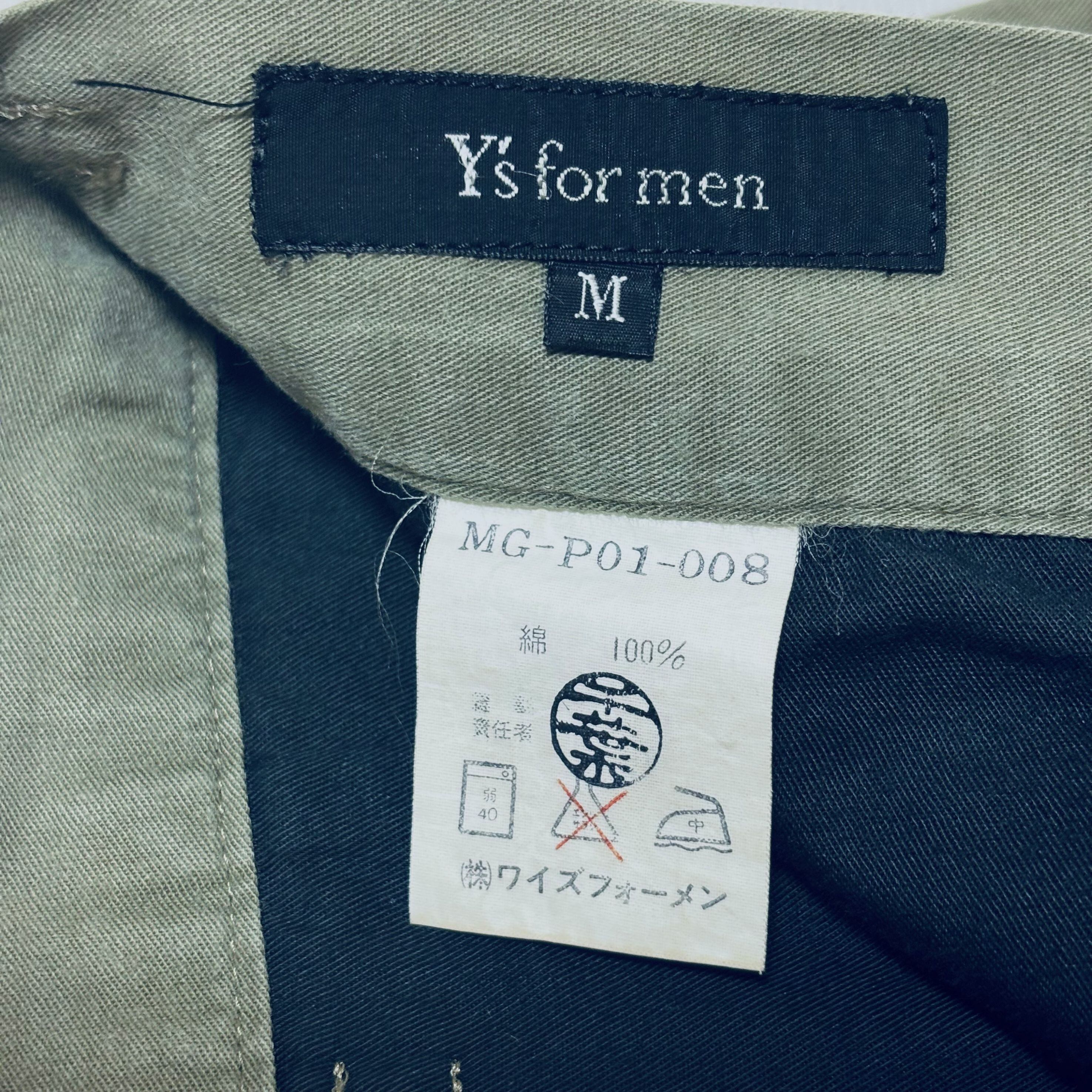 古着 ワイズフォーメン Y's for men コットン スラックスパンツ