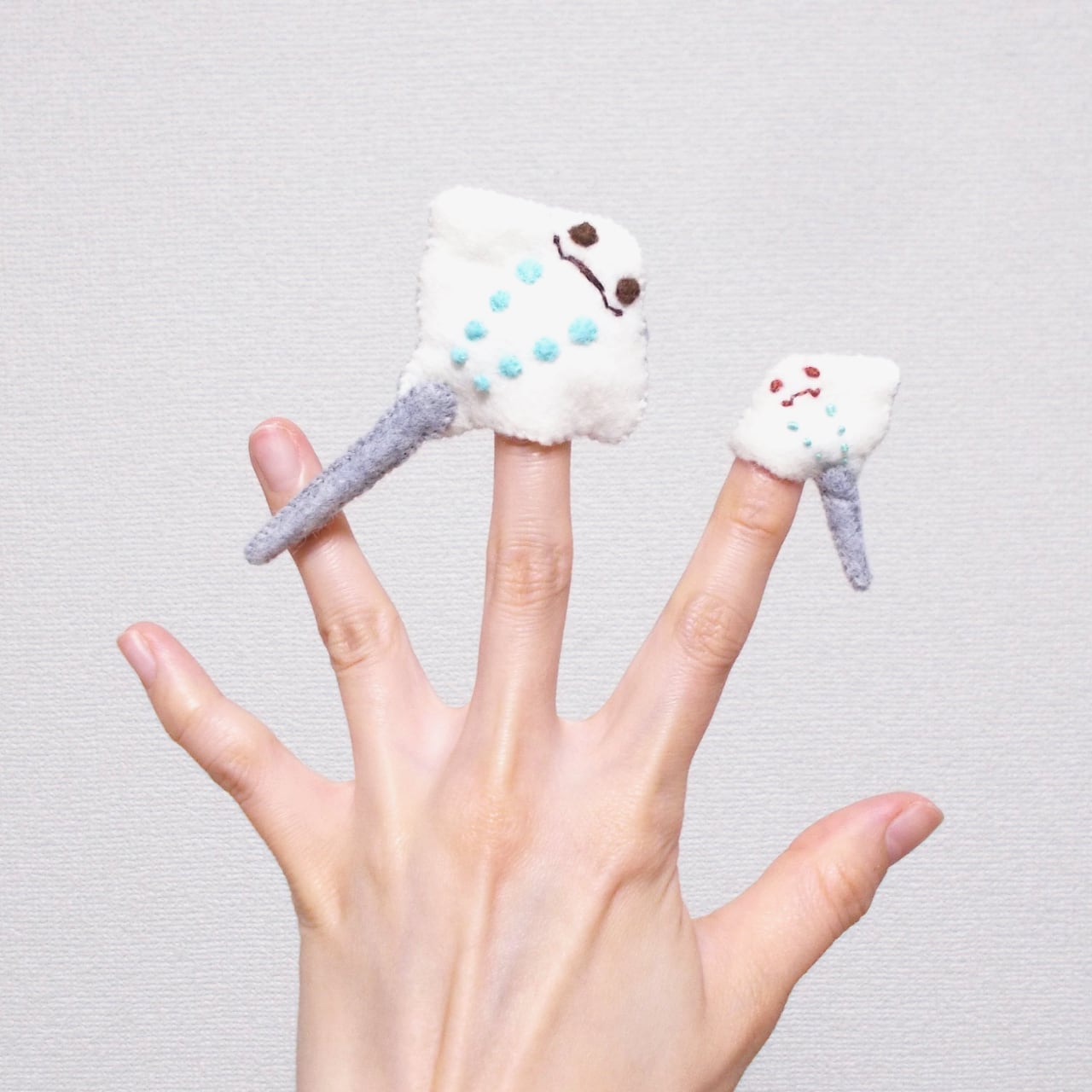 ミニ】エイゆびにん | 指人形、はじめました
