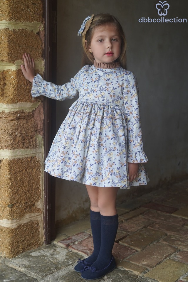 ◆dress fair 対象◆【Dbb】princess floral dress salmon pink