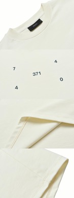 7440 37 1 Dotted Graphic Long Sleeve Tee