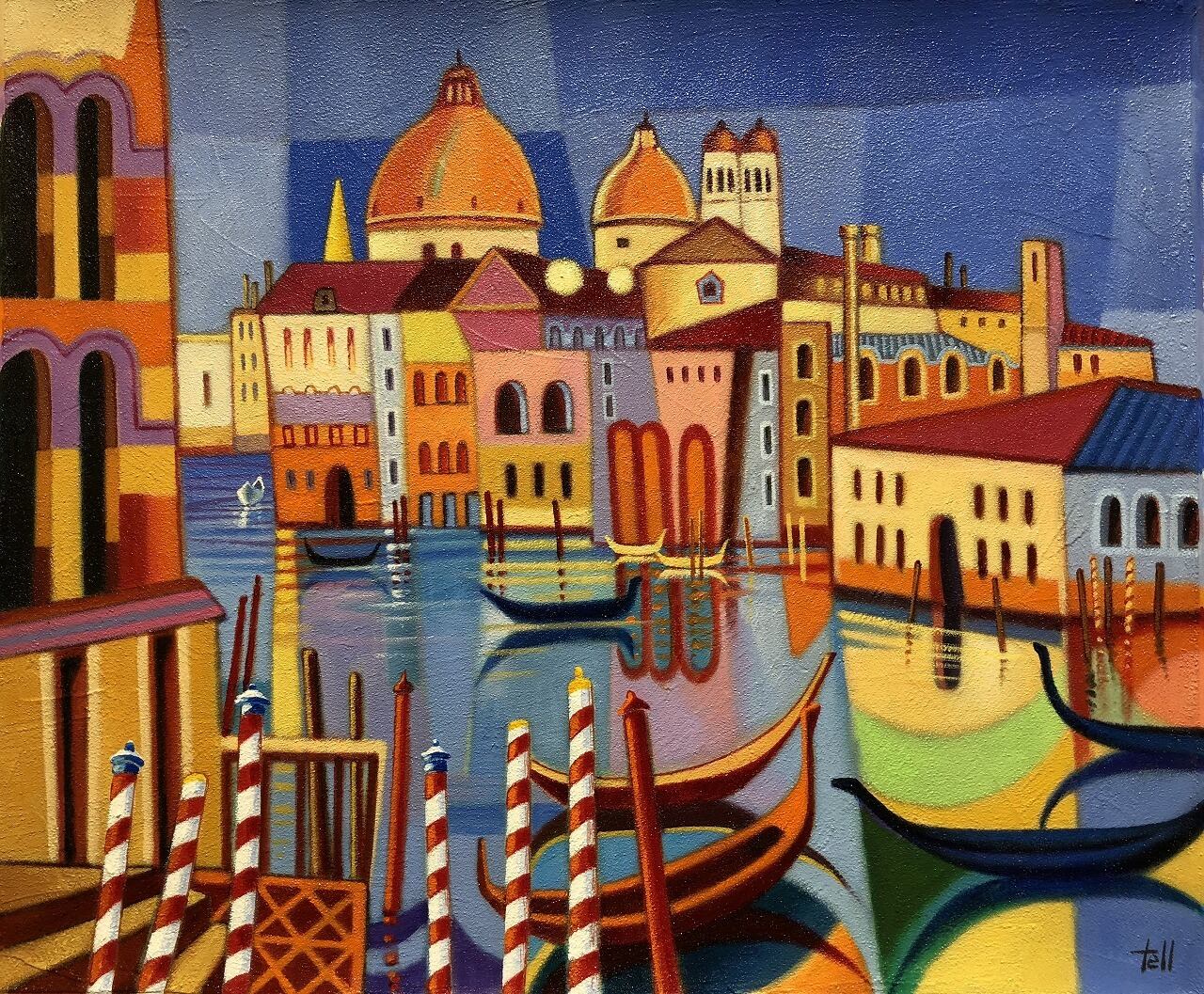 グラン・カナルのゴンドラ | The gondolas of the Grand Canal