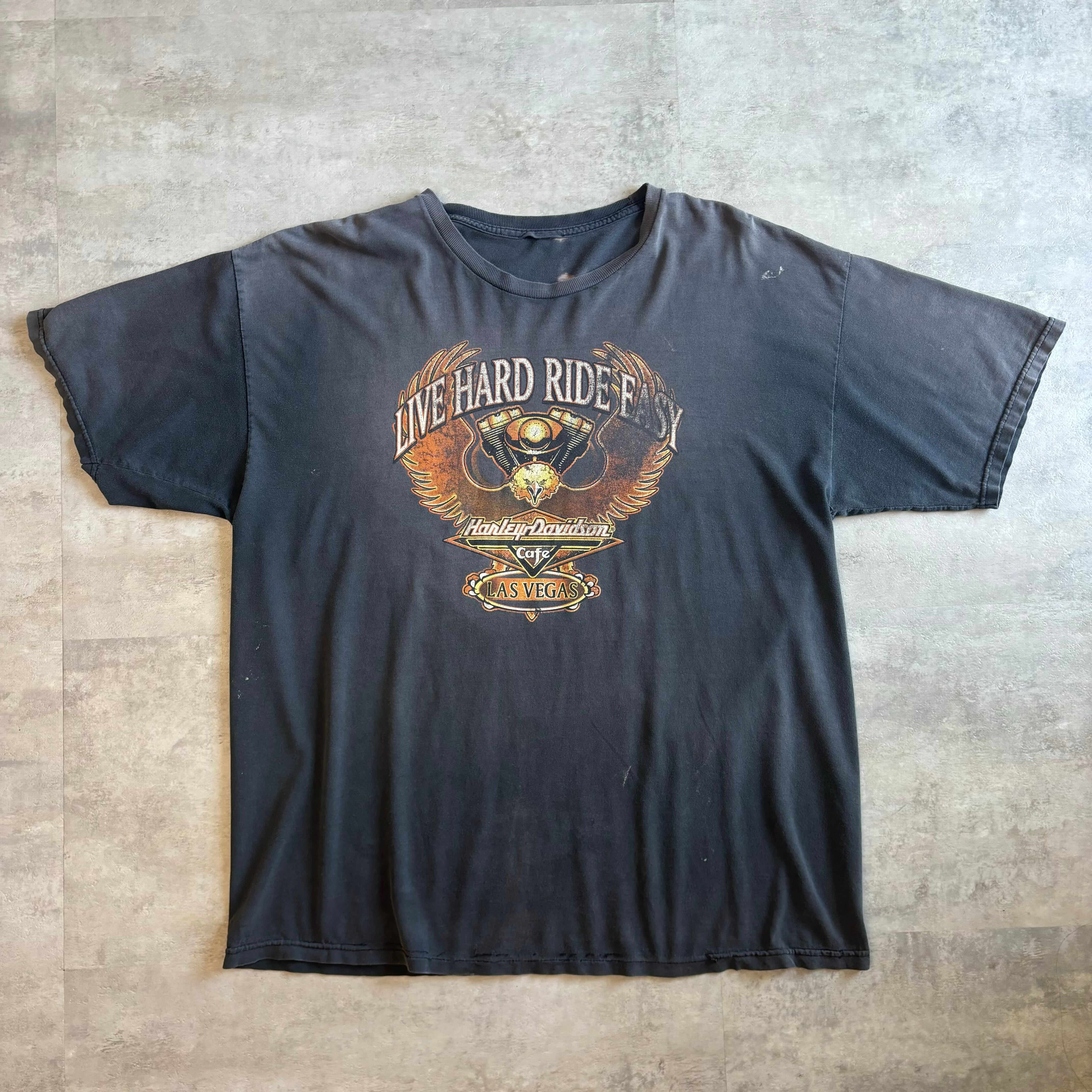 《XL size》Harley-Davidson ハーレーダビッドソン Tシャツ 両面プリント no.3685