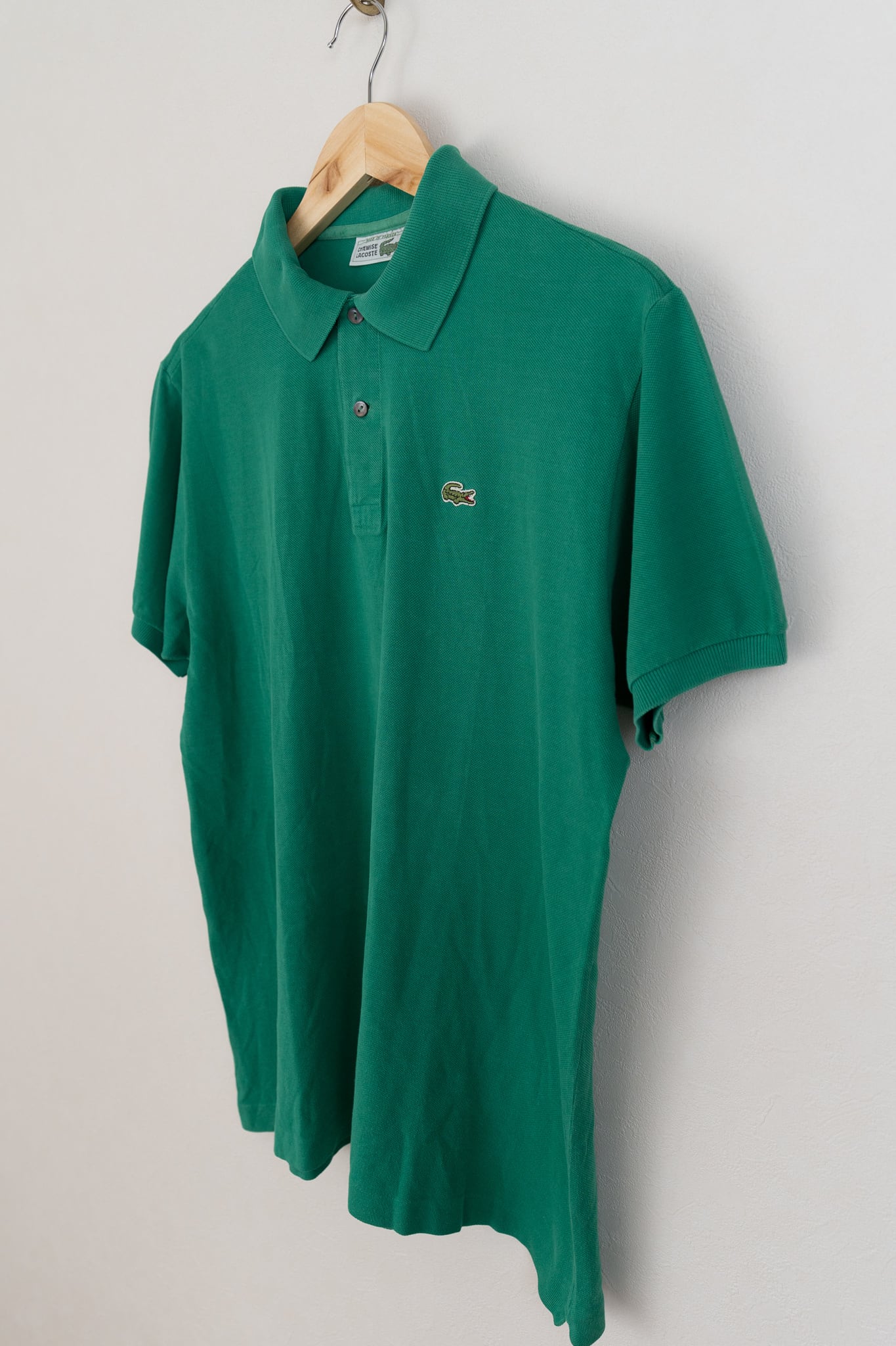 良品 70’s フランス製 French LACOSTE ビンテージ ポロシャツ 1970s】CHEMISE LACOSTE Polo Shirts Made in France フレンチ
