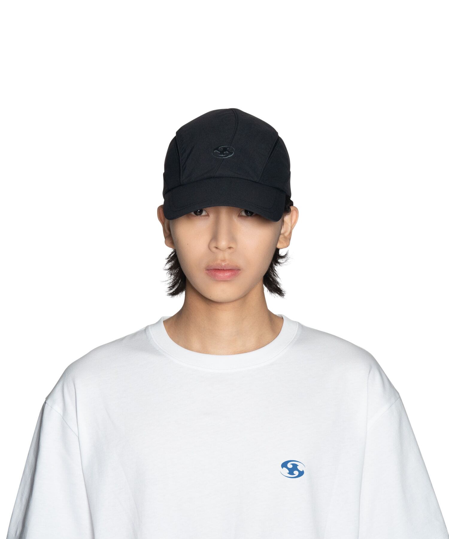 帽子　韓国ファッション sansan san san サンサンギア SAN SAN GEAR] LASER DOT CAP [ICE GREY] 正規品 韓国ブランド 韓国