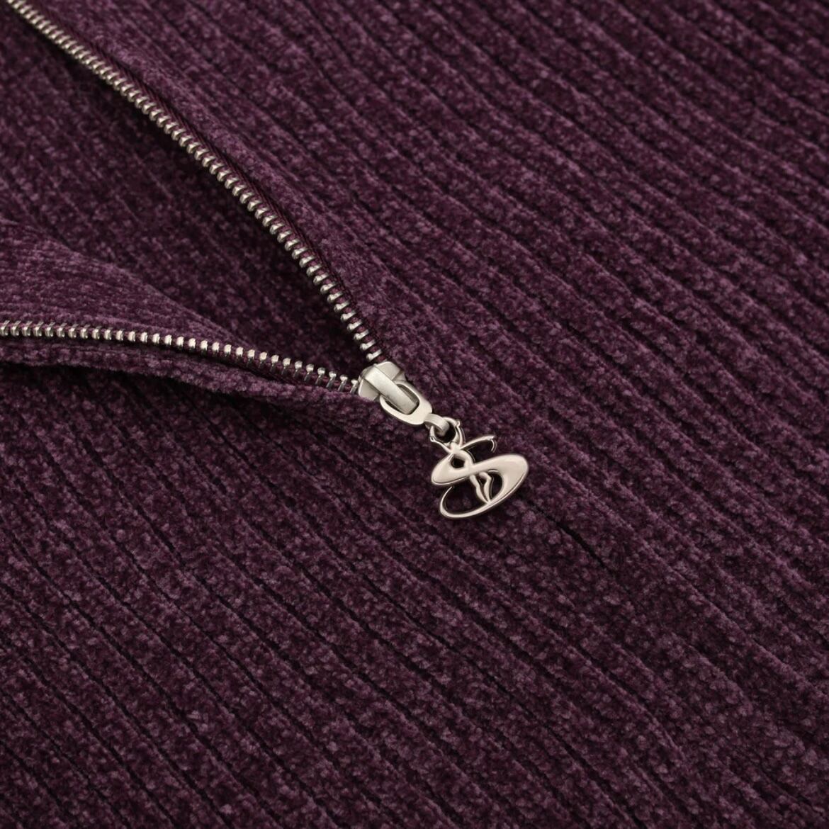 YARDSALE / PHANTASY CHENILLE FULL ZIP PURPLE | THE NEWAGE CLUB