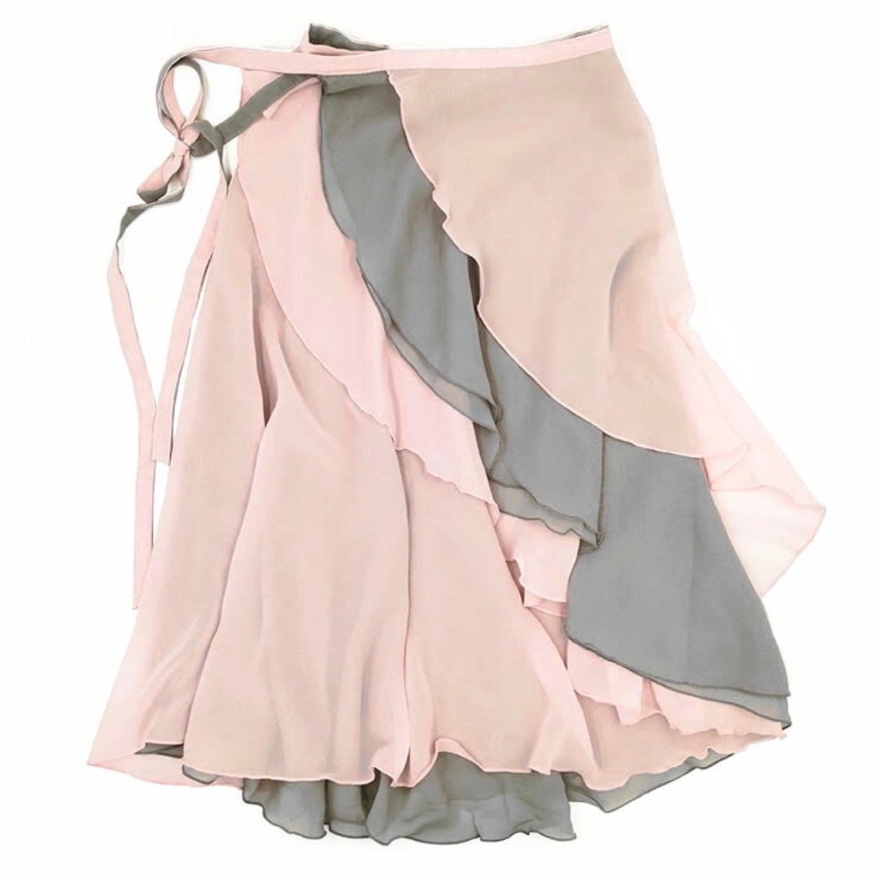 リバーシブル ソワレレイヤー 巻きスカート 17色展開 L1324