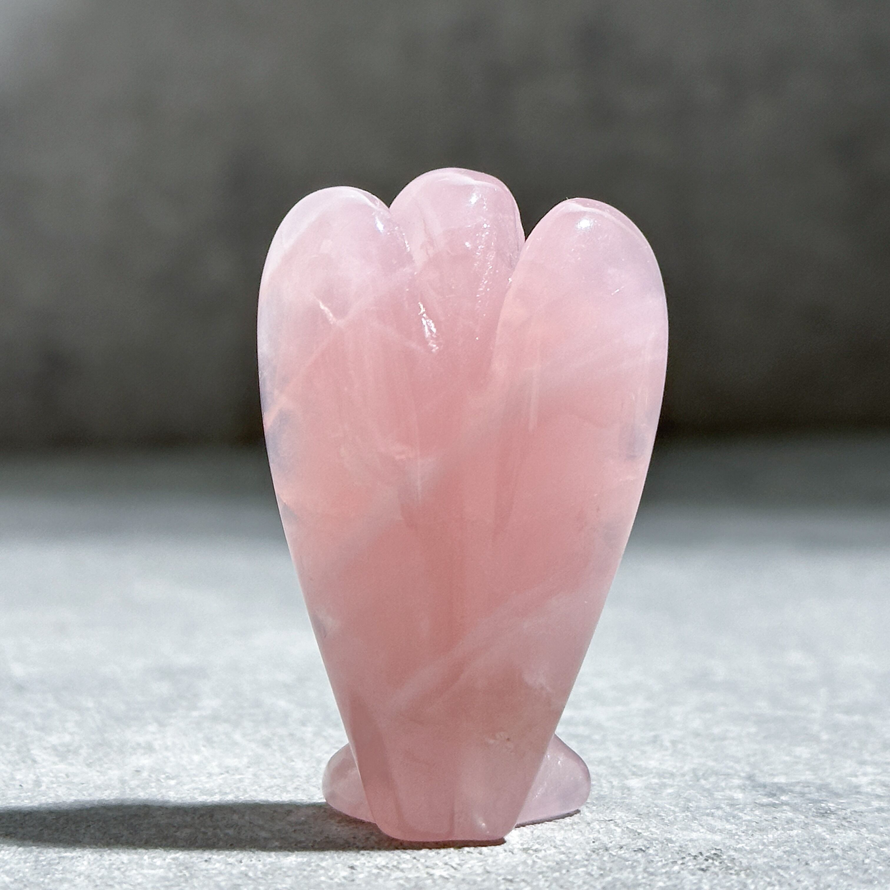ローズクォーツ ミニエンジェル22◇Rose Quartz Angel ◇天然石・鉱物
