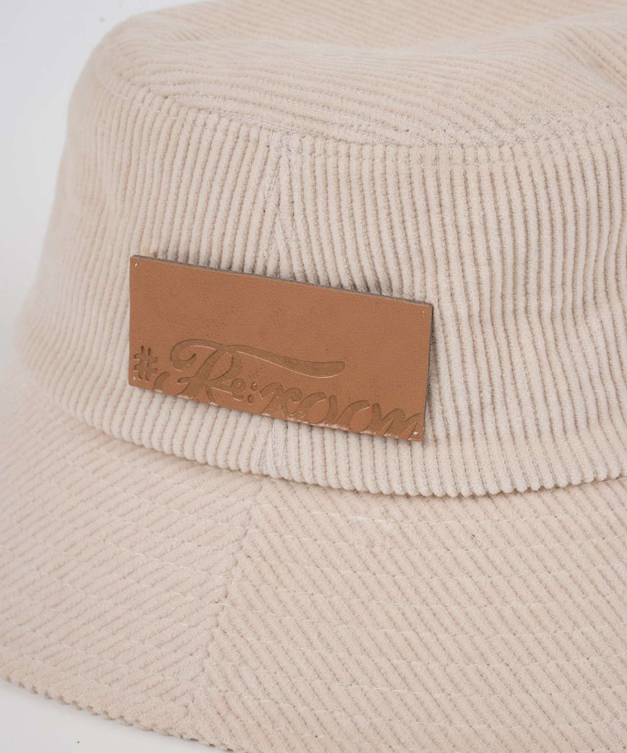 【#Re:room】CORDUROY LOGO PATCH BAGUETTE HAT［REH145］