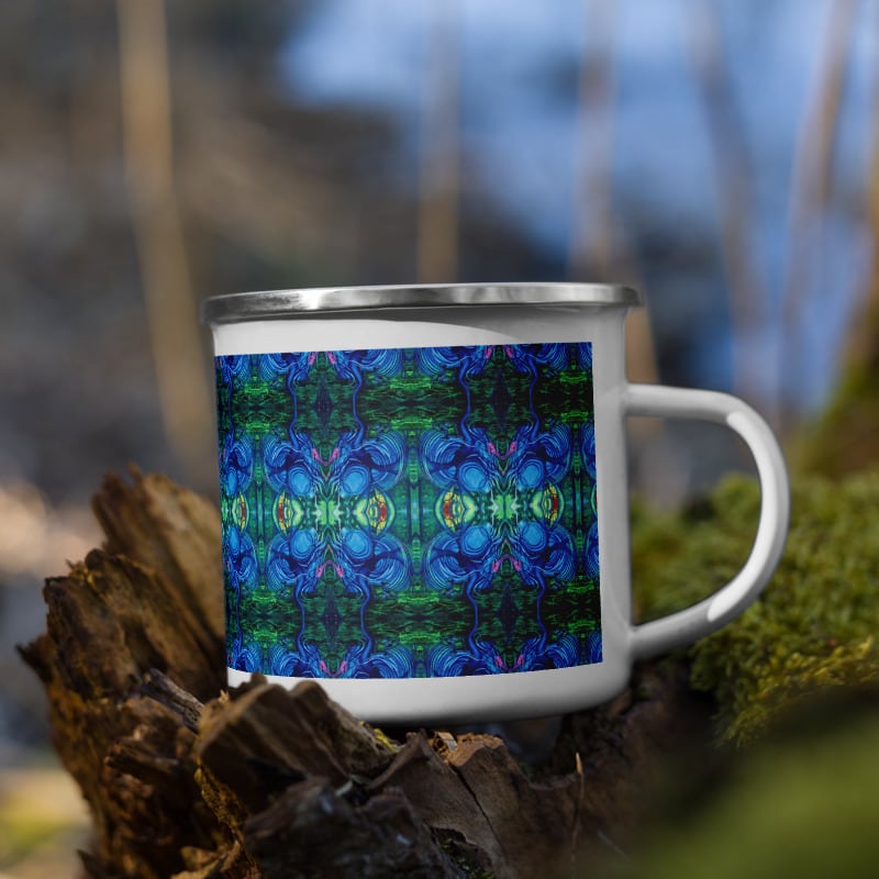 ホーローマグカップ/作品《季節》