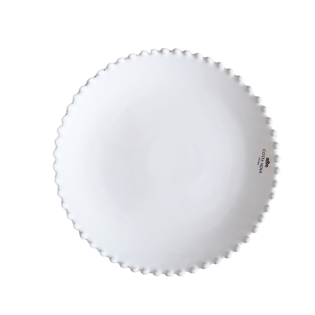Pearl white bread plate / パールホワイト ブレッドプレート 17cm