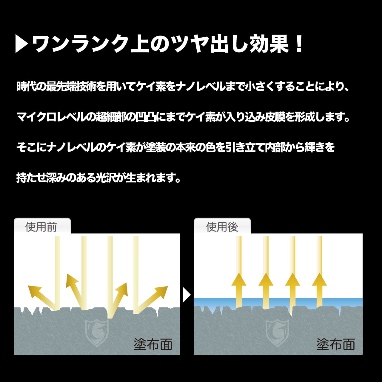 【ラスト1個】ナノグラスコートジャパン　「盾」 ナノグラスコートジャパン「盾」 | ナノグラスコートジャパン