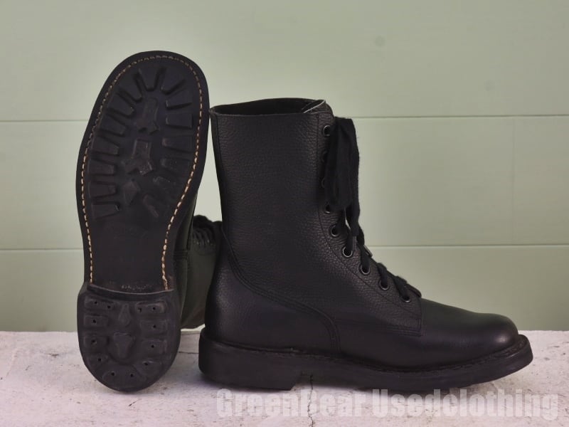 ビンテージRUGAKフランス軍ブーツ良い味雰囲気抜群黒ブラックメンズ