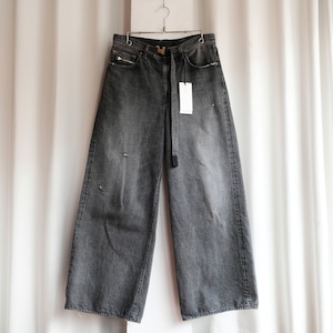 sacai × BEYONDEXX 26SS WIDE DENIM PANTS