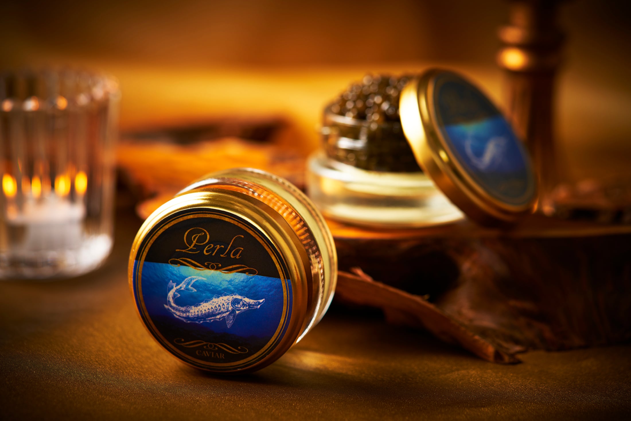 STURGEON MOON CAVIAR 30g×12個 桐箱入り