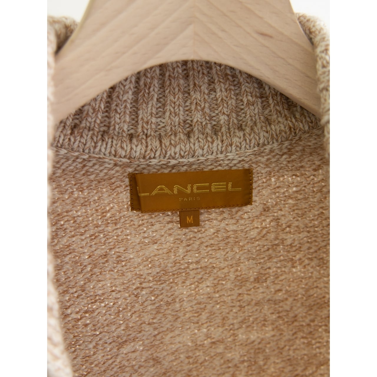 【LANCEL】Made in Japan Wool-Nylon Knit Jacket Cardigan（ランセル 日本製ウールナイロンニットジャケット カーディガン）