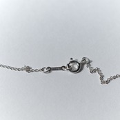 OLD "TIFFANY&CO." OPEN CROSS NECKLACE