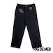 【PAS DE MER/パドゥメ】CATERPILLAR PANTS デニムパンツ / BLACK / SS26-14027