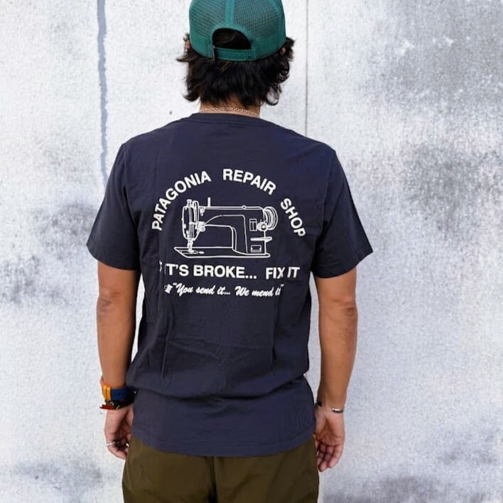 charbon / EMBLEM DRY BIG T-SHIRTS（White） | 道がまっすぐ