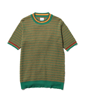 Sasquatchfabrix./ 23SS-KNN-004 CREW NECK ROOTS H/S KNIT