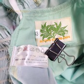 フラダンス 衣装 ALOHA STANDARDS アロハスタンダード ワンピース ドレス グリーン系 グラデーション プルメリア柄 かわいい 華やか 鮮やか 明るい 爽やか 緑 白 黄 ハワイアン アロハ ハワイアンプリント イエロー系 ピンク系 ホワイト系