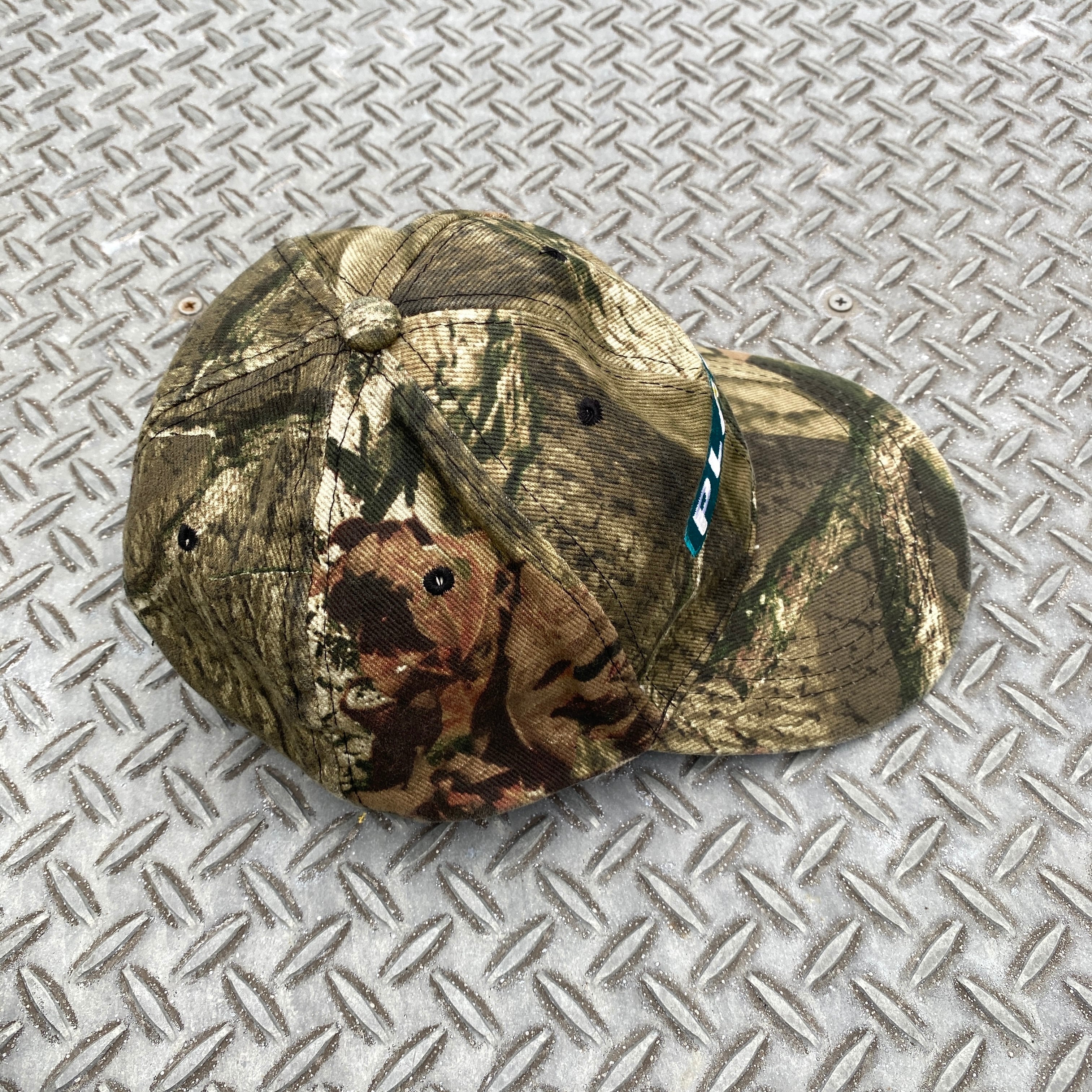 90s PLATT Electric Supply Cap CAMO | RIVERSIDE BASE