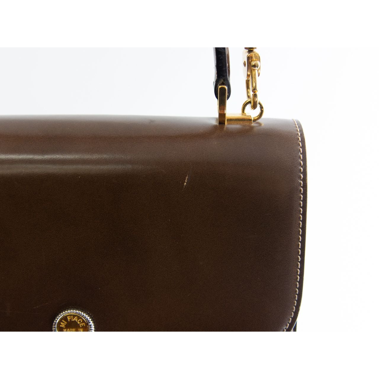 【MI PIACE】Made in Italy 2way leather crossbody bag（イタリア製 レザークロスボディバッグ ショルダーハンドバッグ）1b
