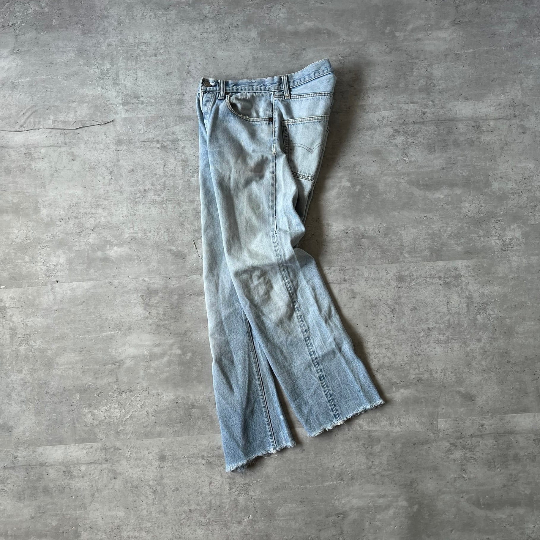 80s “Levi's 501” 赤耳 made in usa denim pants W32 80年代