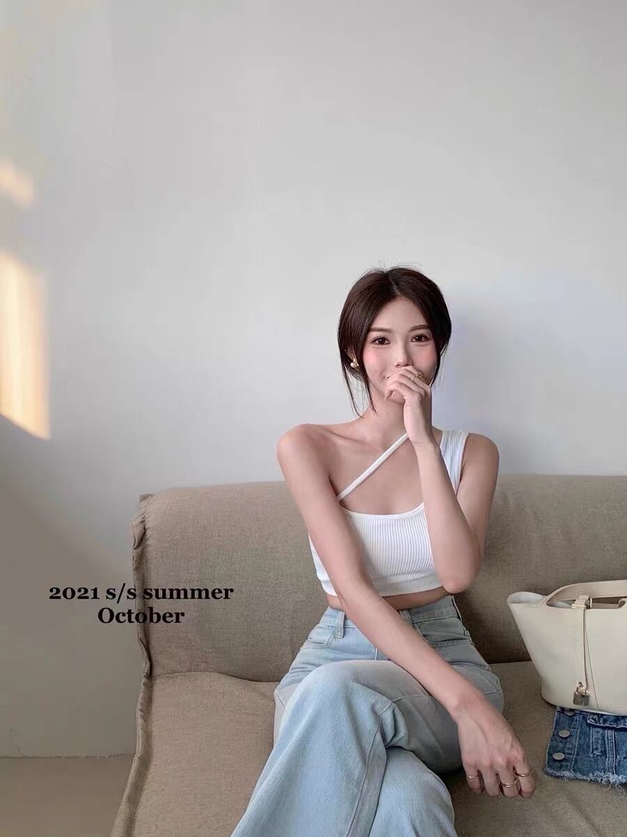 アシンメトリーブラトップ　AJ1018-1923