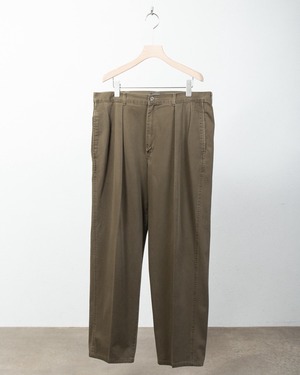 "Polo by Ralph Lauren" pleated chino trousers / Made In USA
