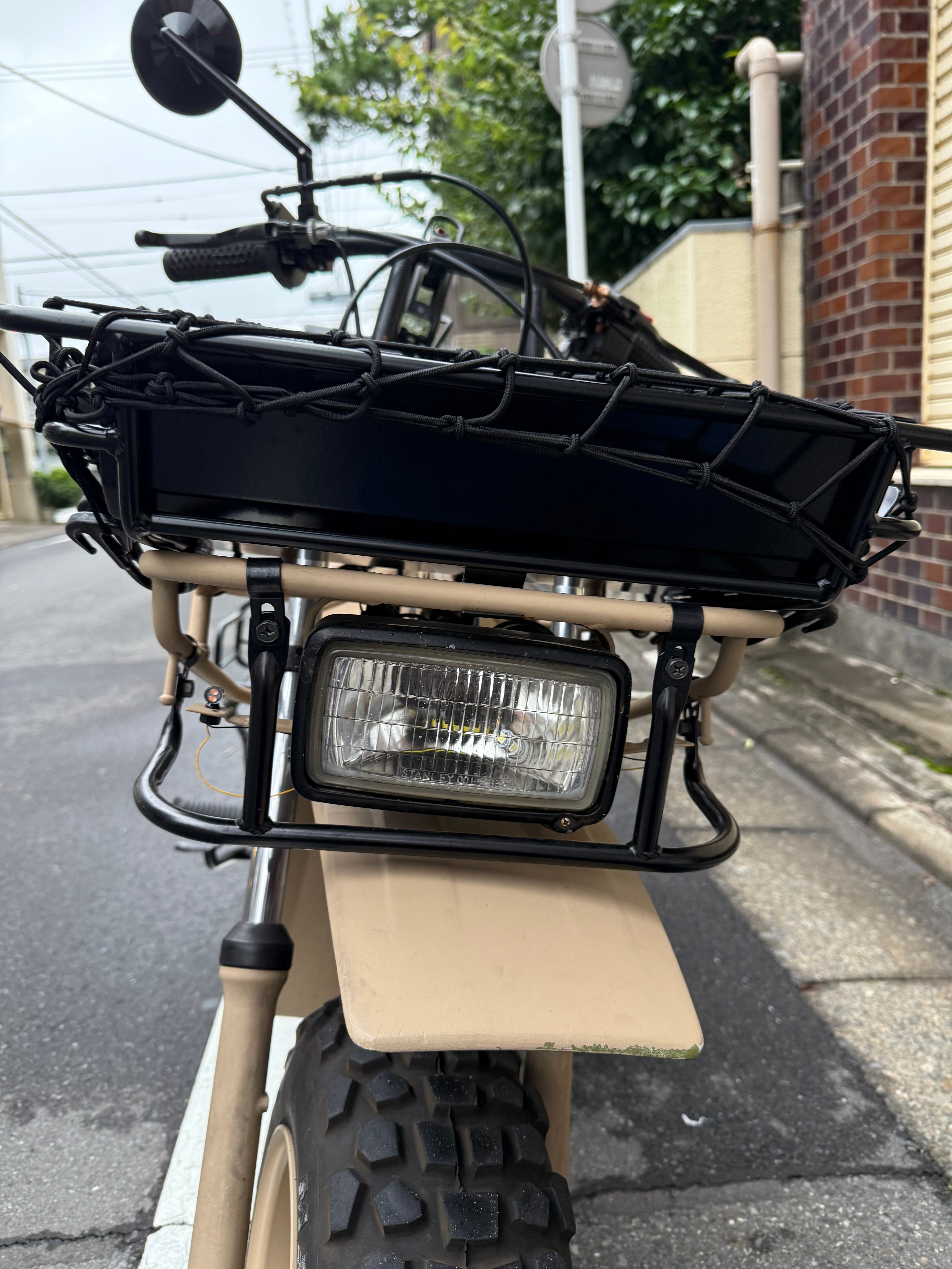 ホンダモトラ用 リプロダクト品 フロントライトガード | DiamondRide