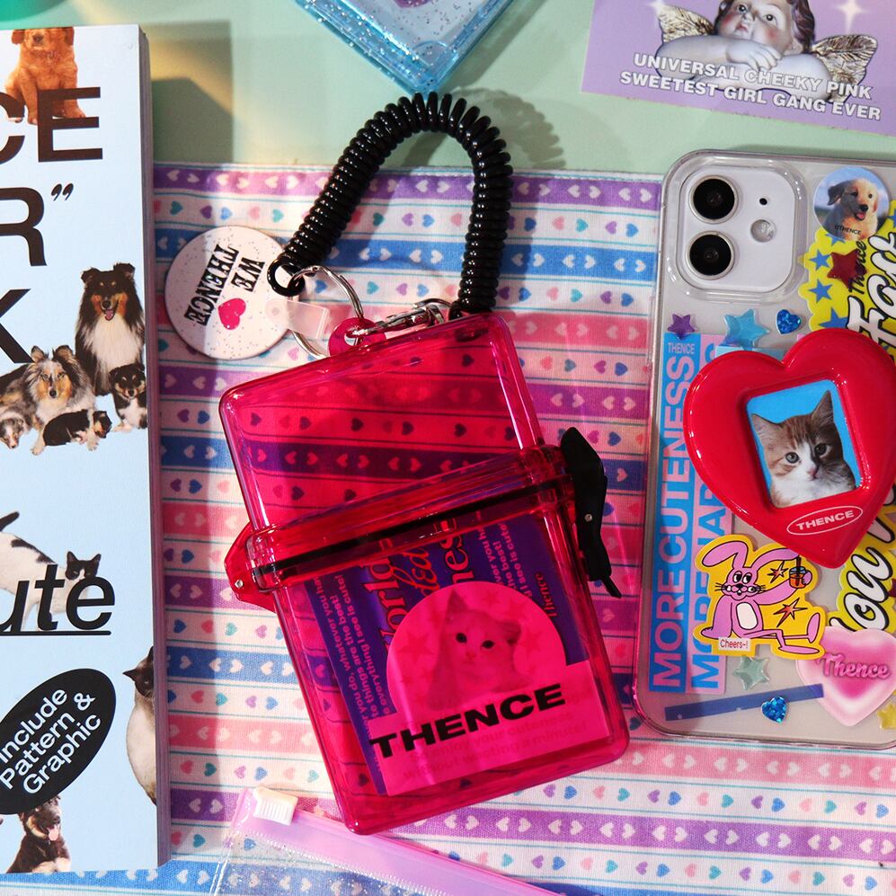 THENCE] WATERPROOF マルチケース（PINK） | moim - 韓国雑貨や小物の