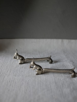 カトラリーレスト りす リス フランスアンティーク ブロカントのある暮らし ブロカント