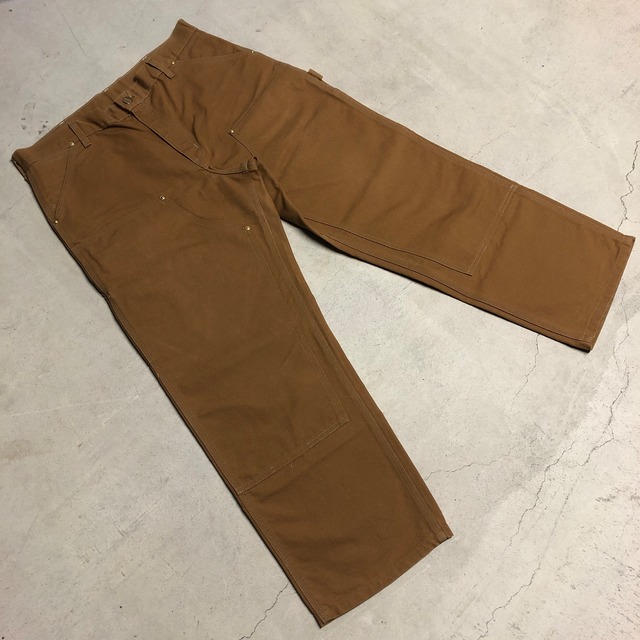 ⊕1990'S CARHARTT BROWN DOUBLE KNEE PANT