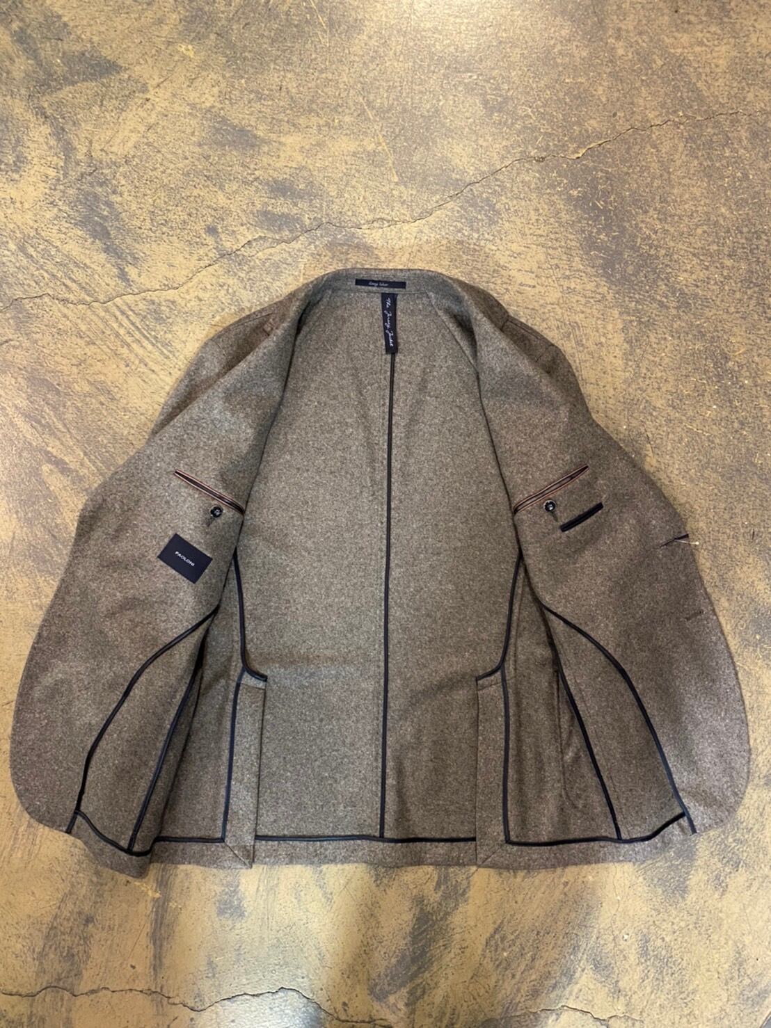 PAOLONI カシミアジャージジャケット | vainqueur