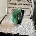 フローライト / ショール【Fluorite with Schorl】ナミビア産