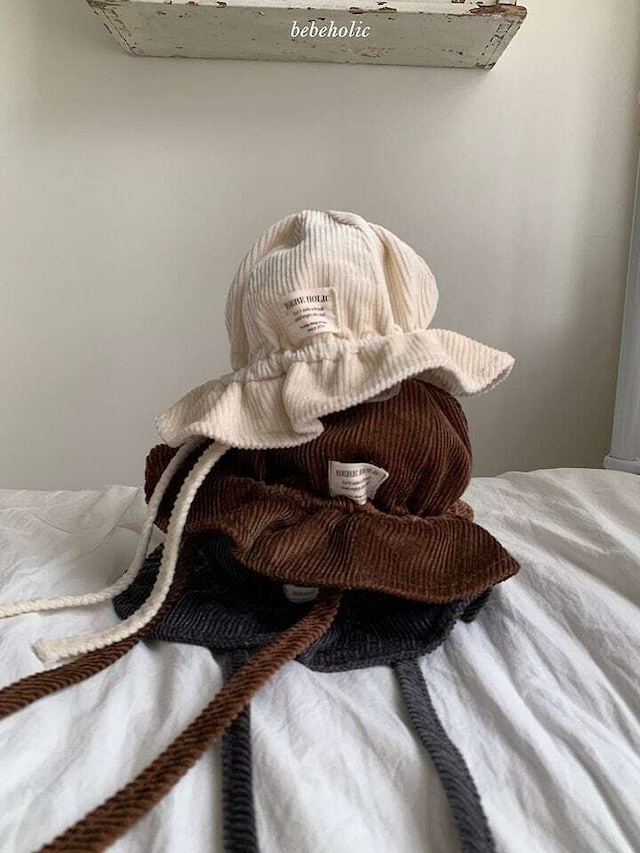 予約⌇BEBEHOLIC / Boil bucket hat