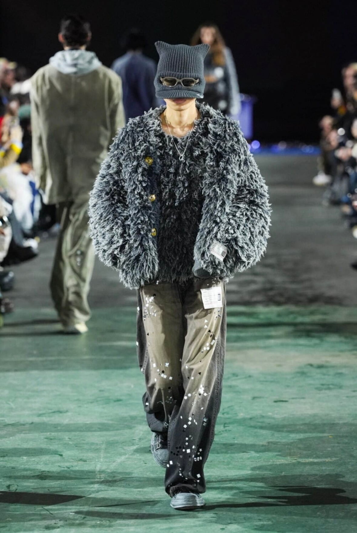Maison MIHARA YASUHIRO | EMBELLISHED JEANS | INDIGO | HOWDAY