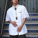 EU VINTAGE EMBROIDERY GIMMICK DESIGN HALF SLEEVE TYROLEAN SHIRT/ヨーロッパ古着刺繍ギミックデザイン半袖チロリアンシャツ